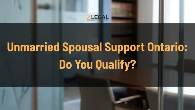 Unmarried Spousal Support Ontario Do You Qualify