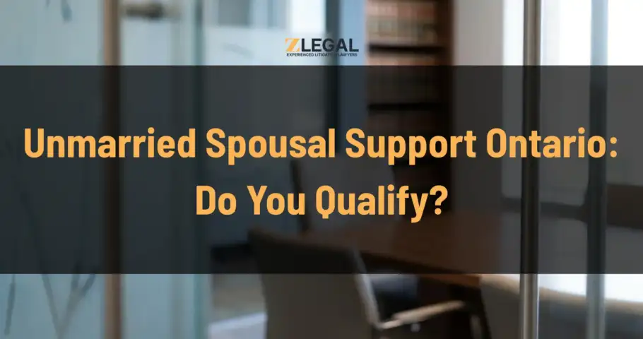 Unmarried Spousal Support Ontario Do You Qualify