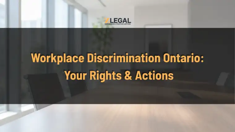 Workplace Discrimination Ontario Guide Banner