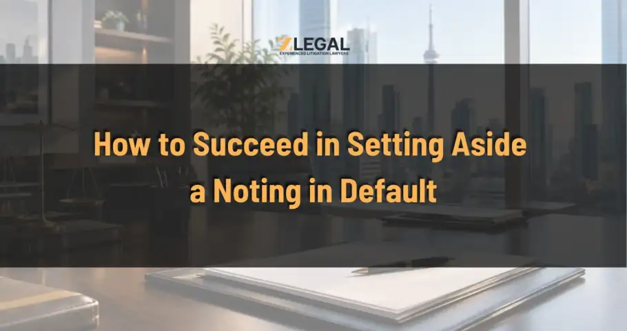 How to Succeed in Setting Aside a Noting in Default Banner