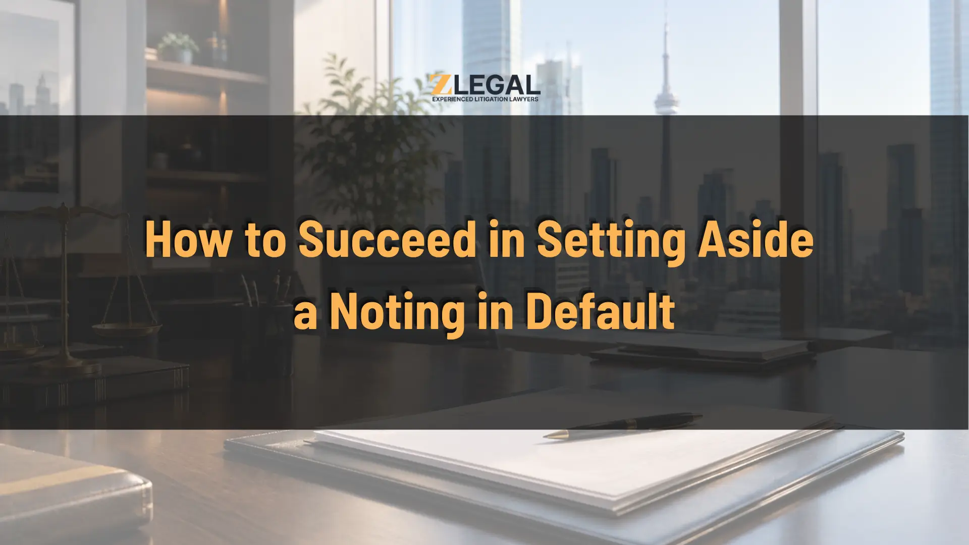 How to Succeed in Setting Aside a Noting in Default Banner